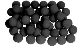 1 inch Regular Sponge Ball (Black) Bag of 50 from Magic