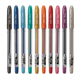 10-Pack Shine Glitter Gel Pen (Assorted)