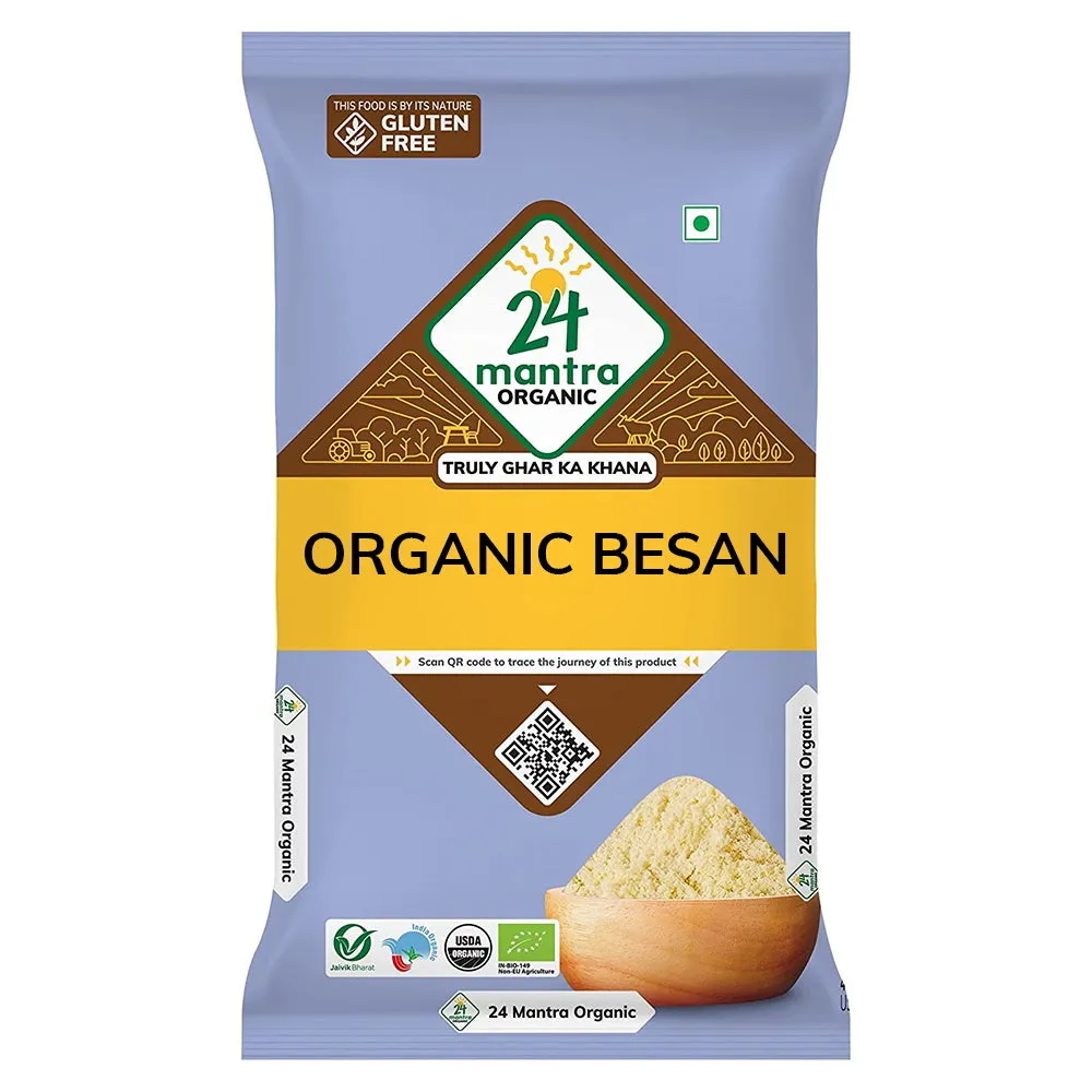 24 Mantra Organic Besan