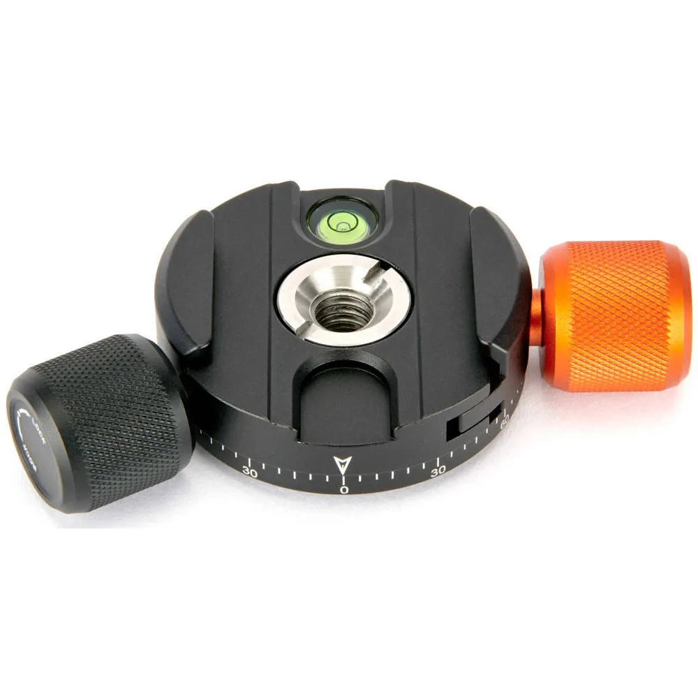 3 Legged Thing - Panoramic Universal Clamp Adapter - Black/Copper