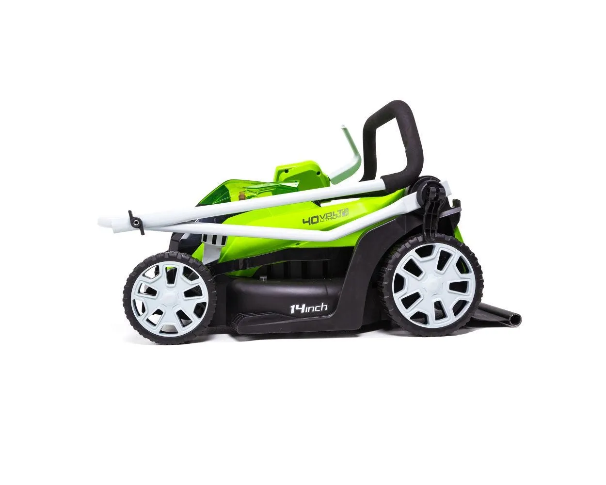 40V 17" Cordless Battery Push Lawn Mower w/ 4.0Ah Battery & Charger