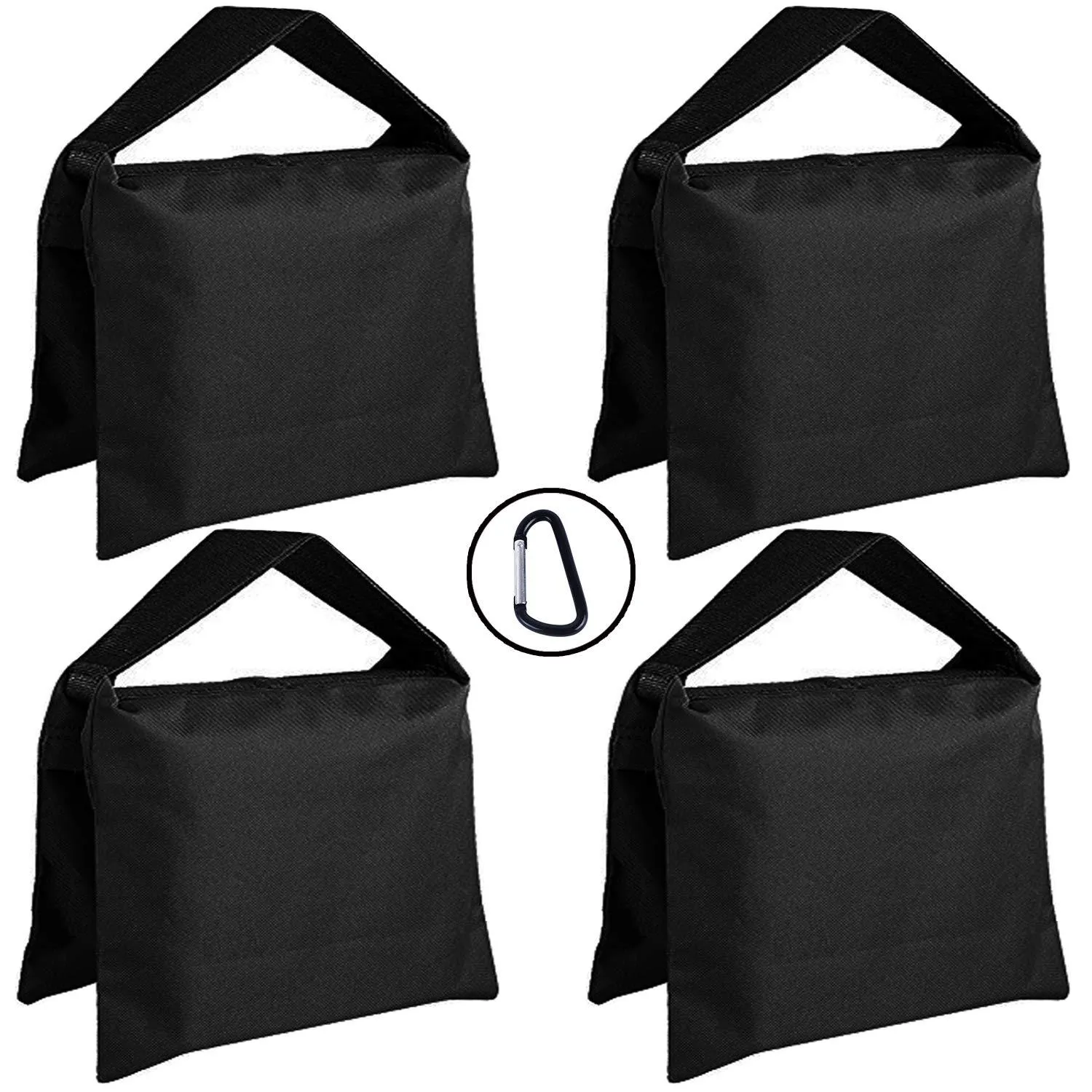 ABCCANOPY Sandbag Saddlebag Photography Weight Bags for Video Stand,4 Packs