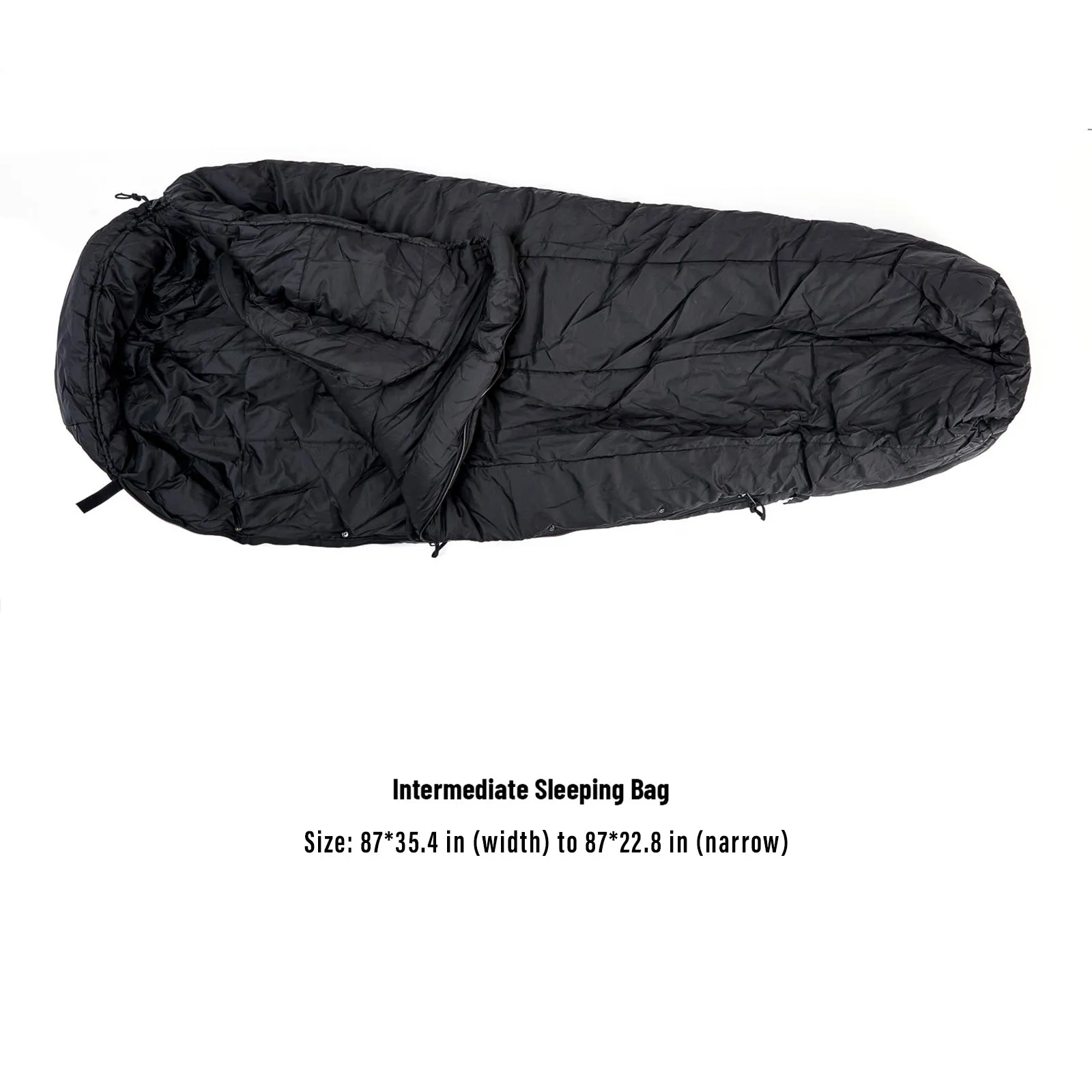 Akmax Modular Sleeping Bags System, Multi Layered with Bivy Cover for All Season Multicam