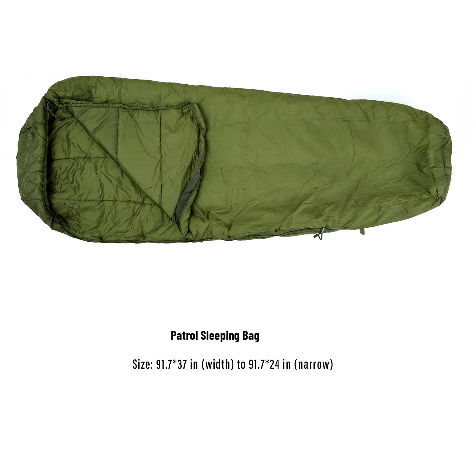 Akmax Modular Sleeping Bags System, Multi Layered with Bivy Cover for All Season Multicam