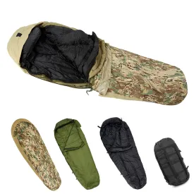 Akmax Modular Sleeping Bags System, Multi Layered with Bivy Cover for All Season Multicam