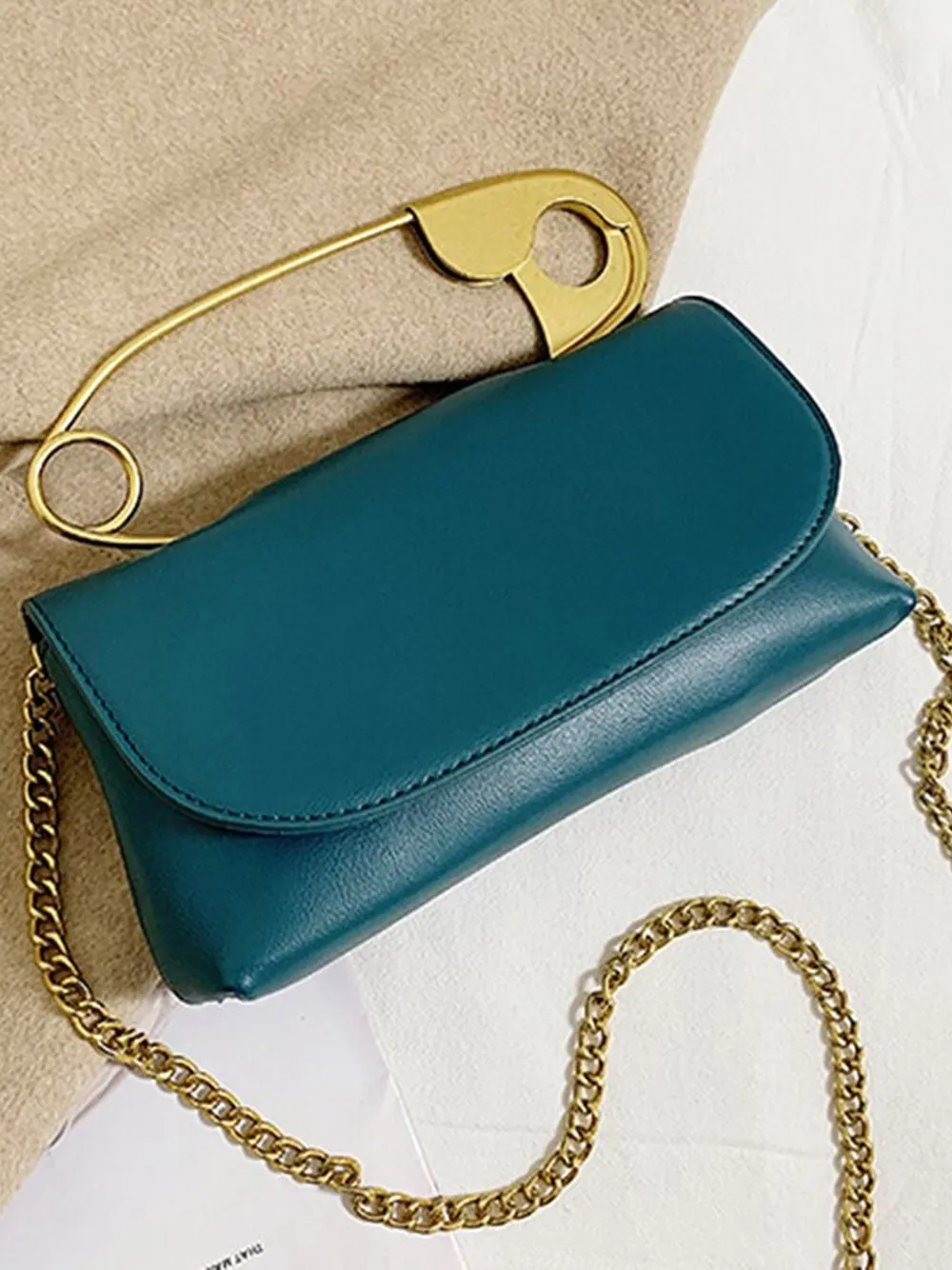 ALFILER Purse in Turquoise