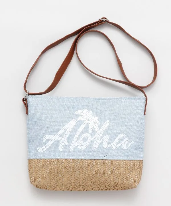 Aloha Sequin Shoulder Bag