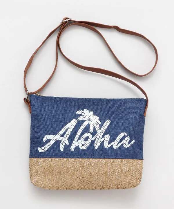 Aloha Sequin Shoulder Bag