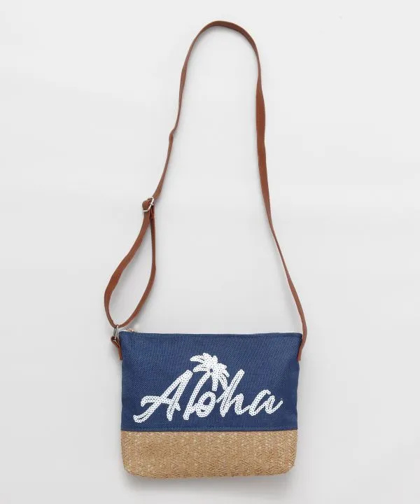 Aloha Sequin Shoulder Bag