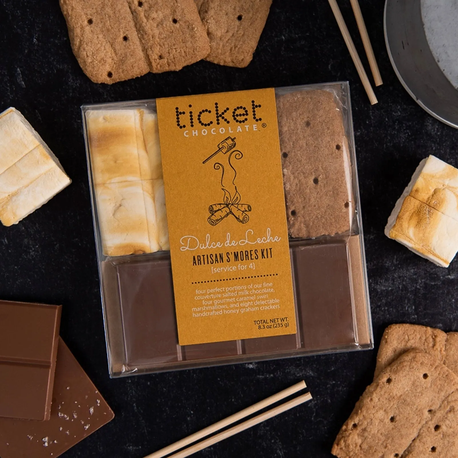 Artisan S'mores Kit | Dulce de Leche