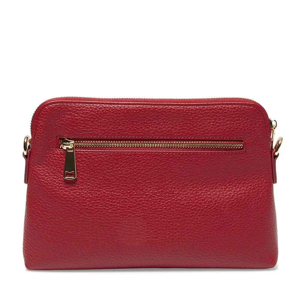 Asha Bag in Red Pebble