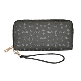 AWST Int'l "Lila" Snaffle Bit Clutch Wallet