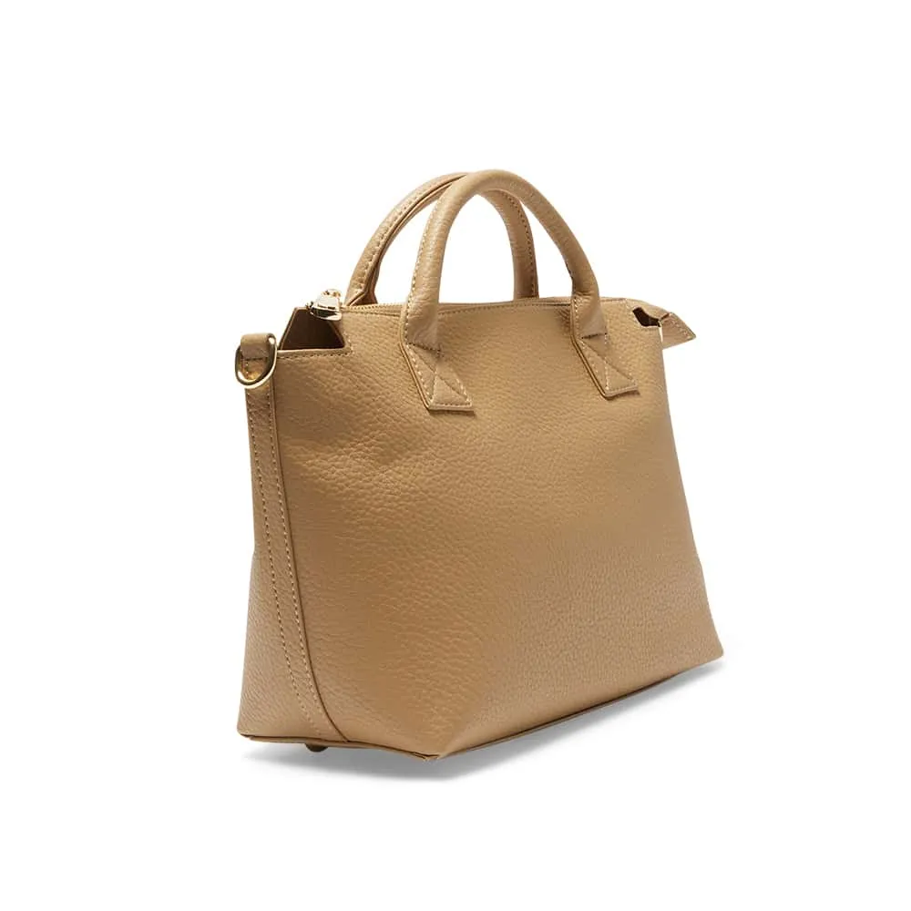 Baci Bag in Latte Pebble