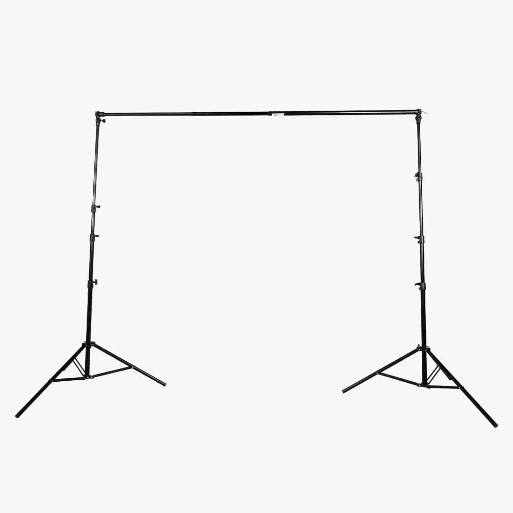 Backdrop Stand (3.1M x 3.0M) - Heavy Duty 8kg Load Telescopic Pole