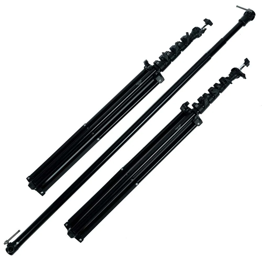 Backdrop Stand (3.1M x 3.0M) - Heavy Duty 8kg Load Telescopic Pole