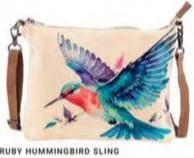 Bag Sling Sling Ruby Hummingbird 8x10" 601445