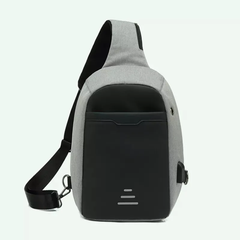 BAIBU Crossbody Messenger Shoulder bag with USB Charge Port