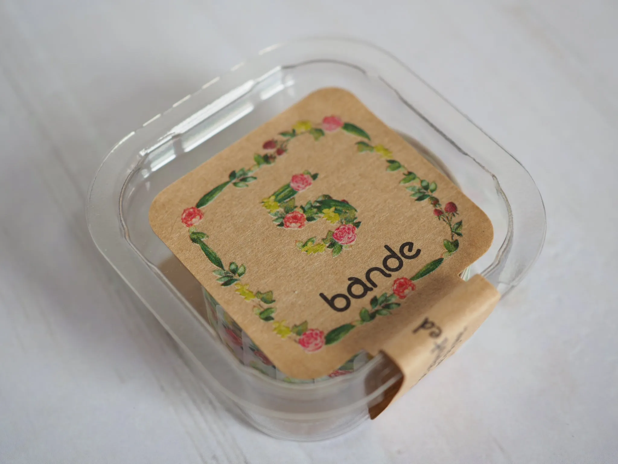 Bande Flower Number 5 Mini Washi Roll Sticker