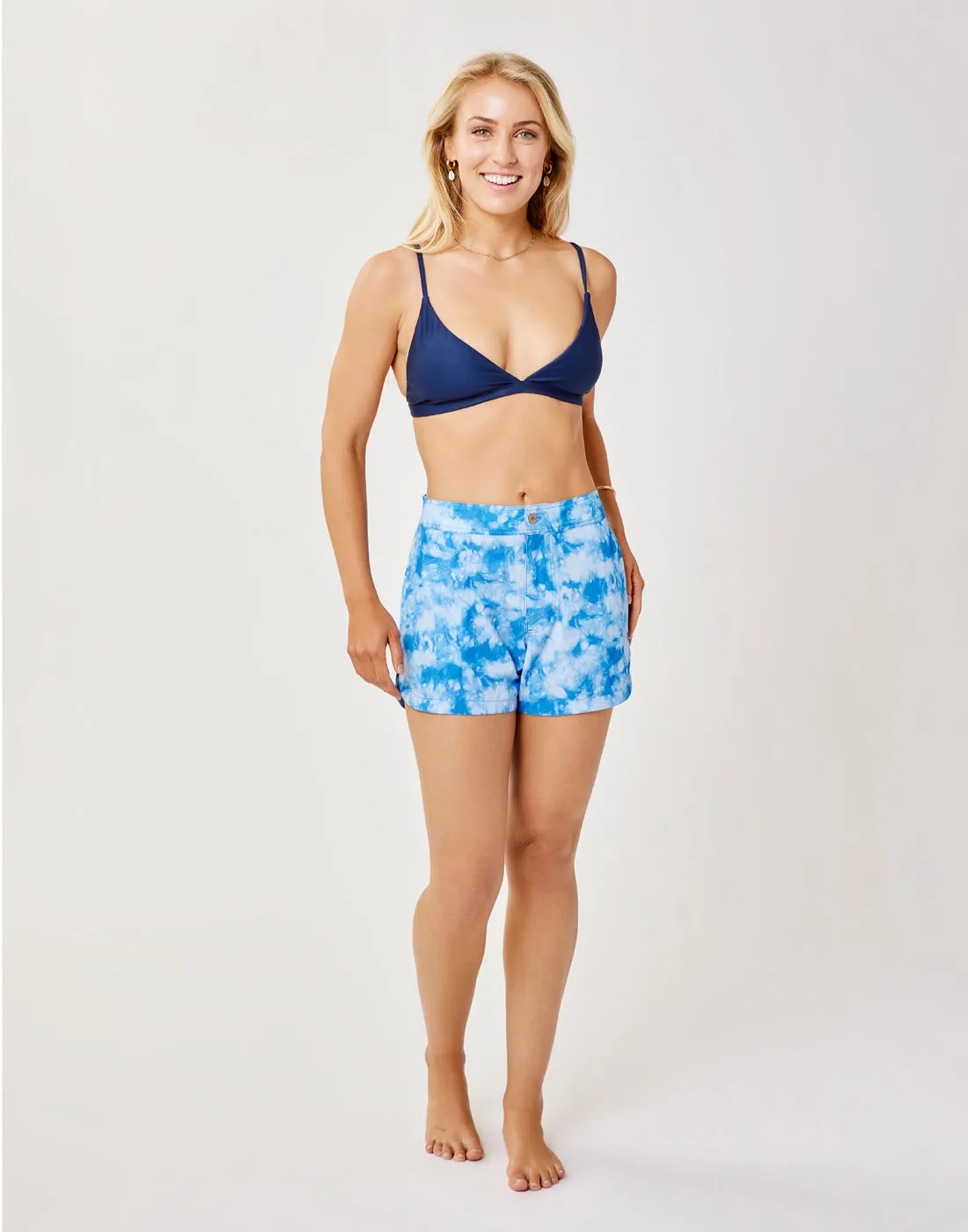 Banff Short: Bluebay Tie Dye - FINAL SALE