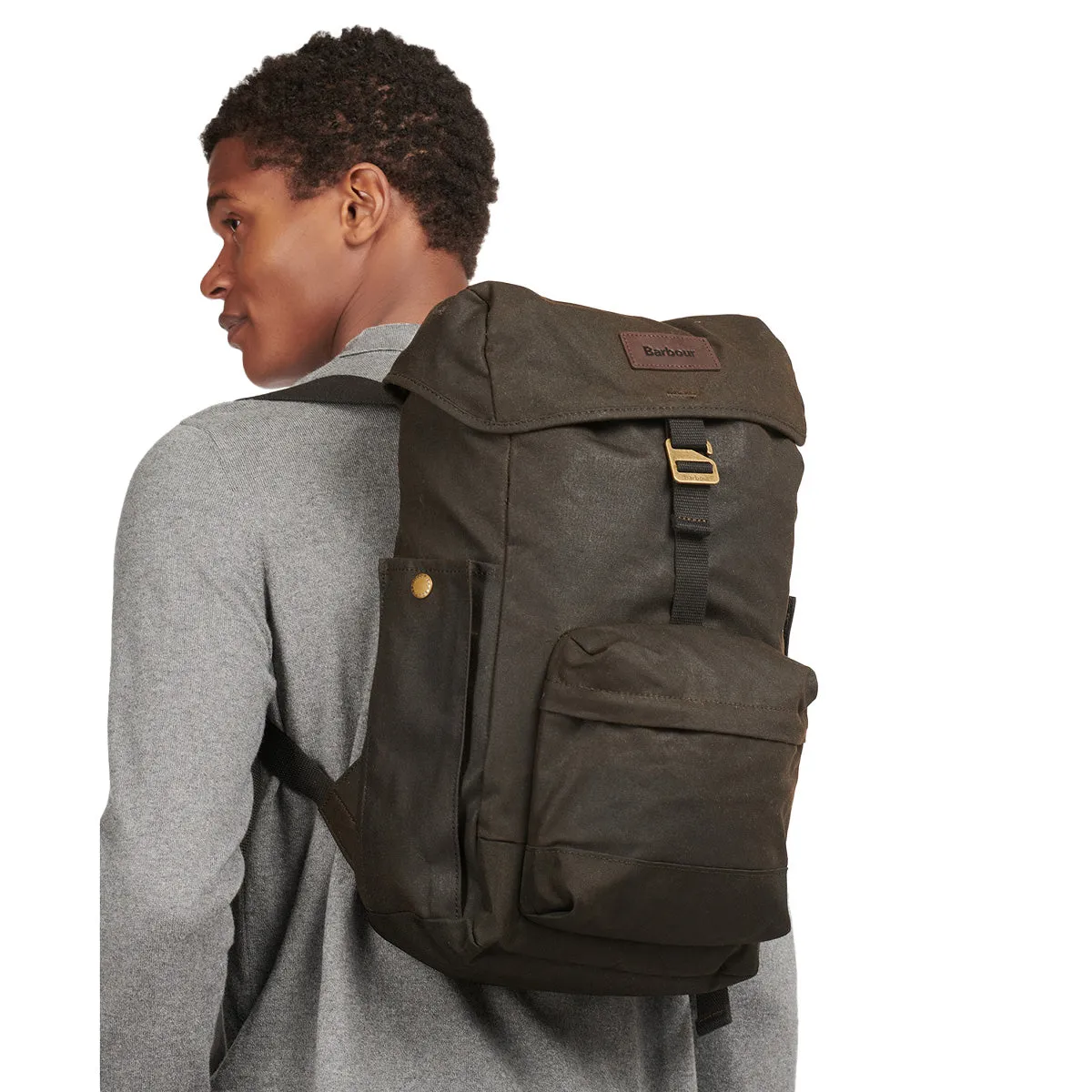 Barbour Essential Wax Backpack