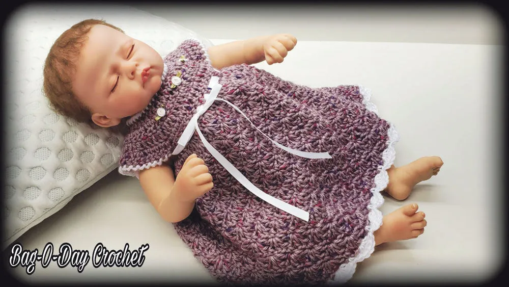 Bella Rose Newborn Baby Dress