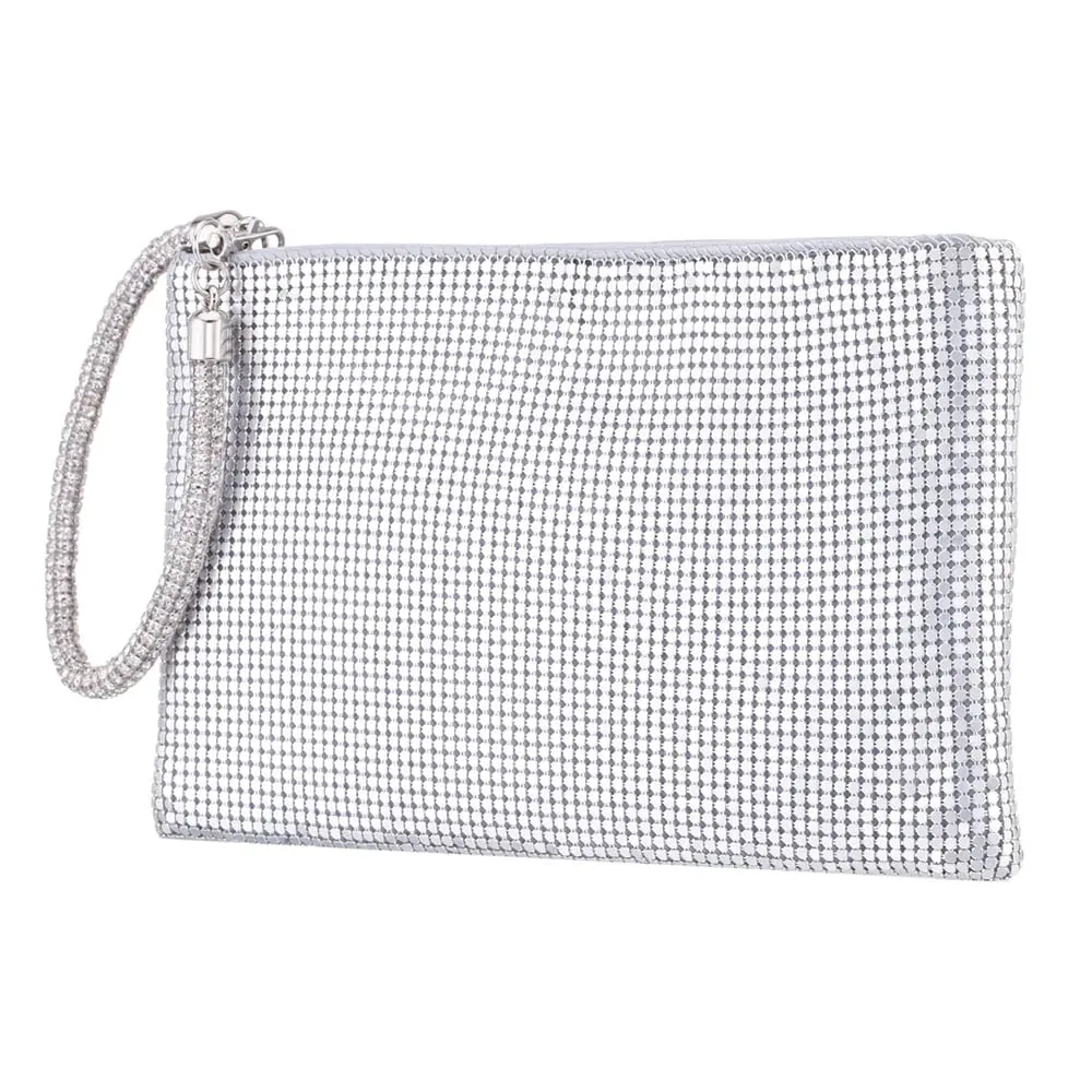 Bergman Handbag in Silver