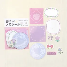 BGM Foil Stamping Memo Seal: Flower Weather - Pink