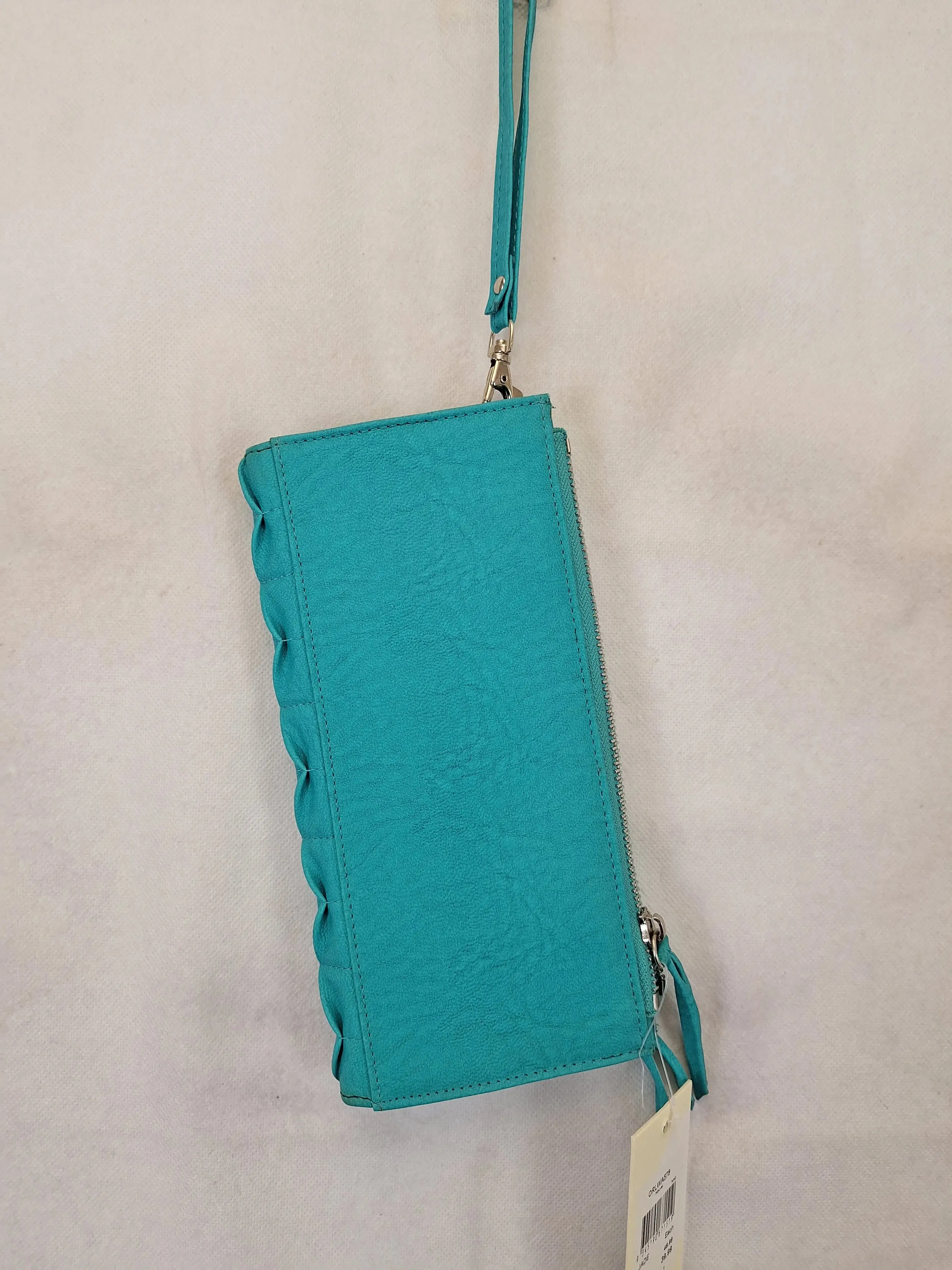 Billabong Turquoise  Wave  Multi Compartment Wristlet