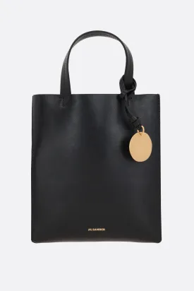 Bond mini shiny leather tote bag