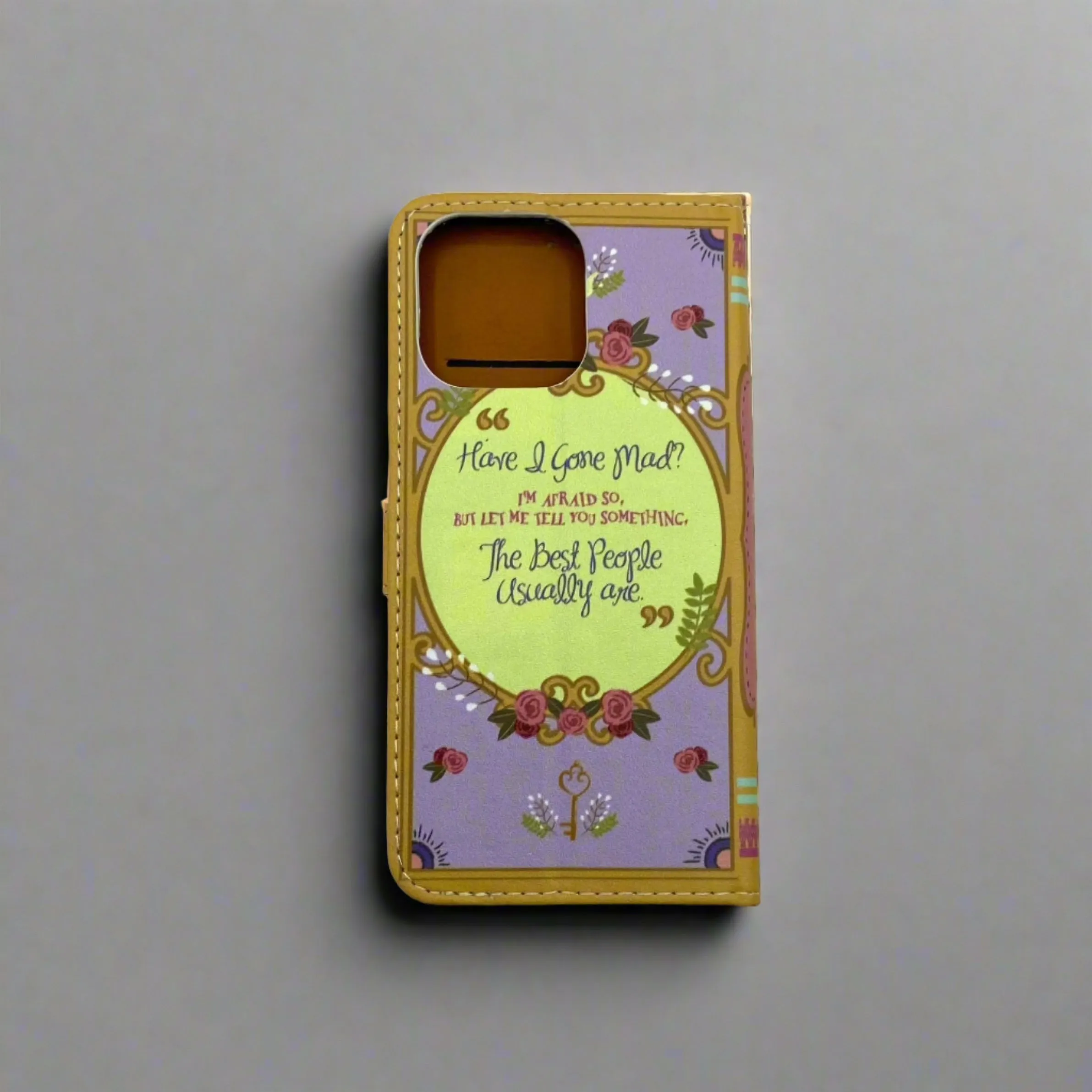 Book Phone Case (Alice in Wonderland)