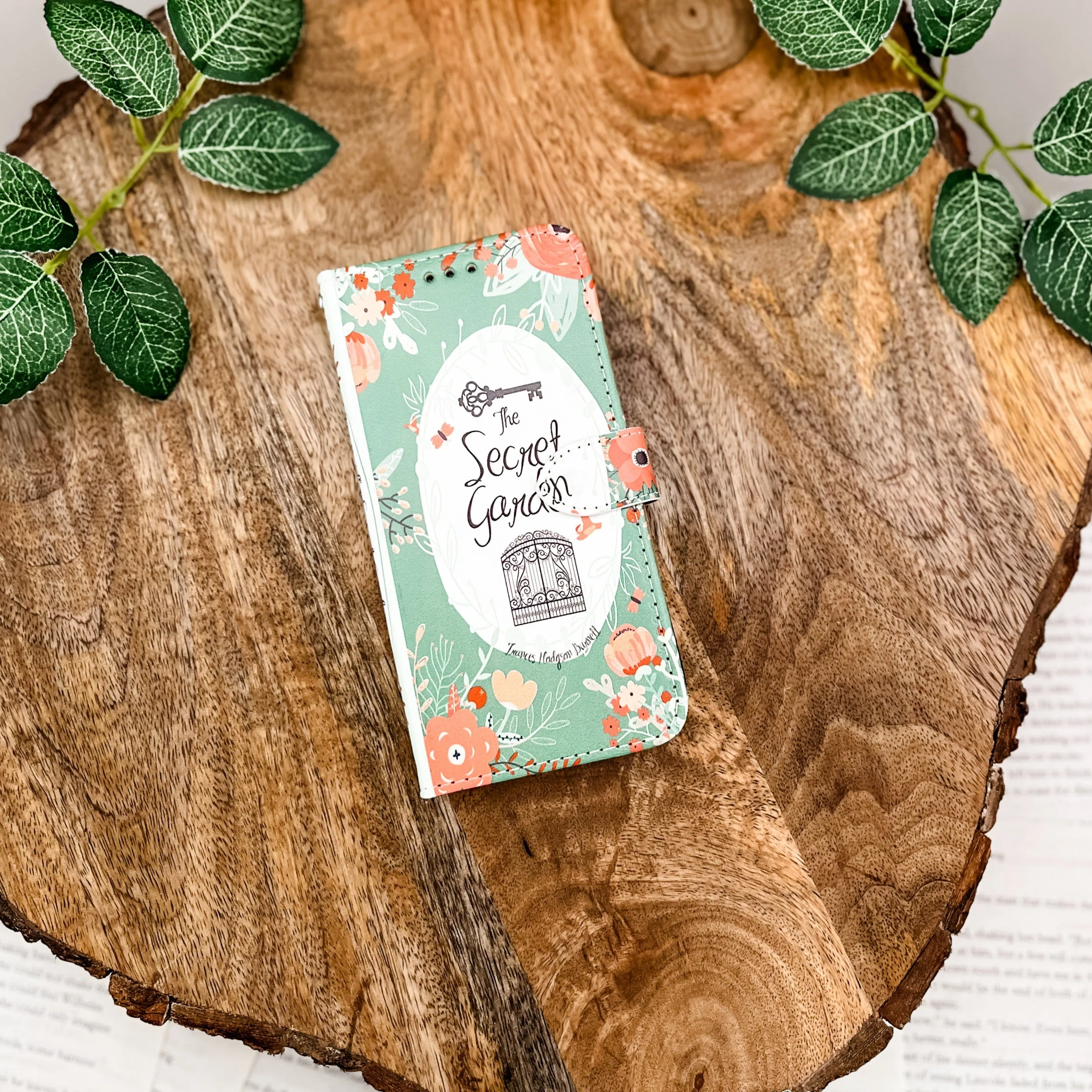 Book Phone Case (The Secret Garden)