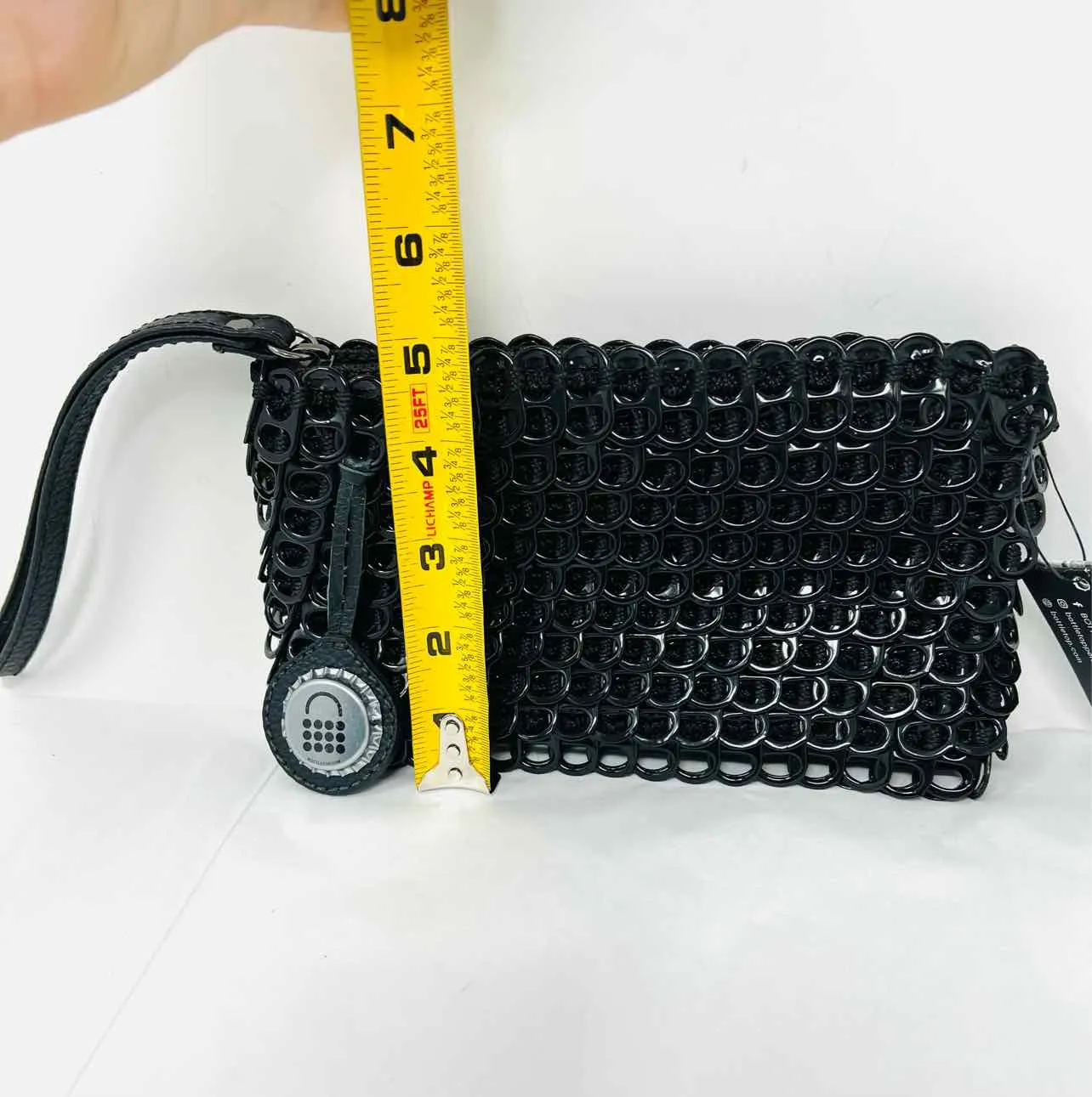 Bottletop Black Metal NEW Accessories Wristlet