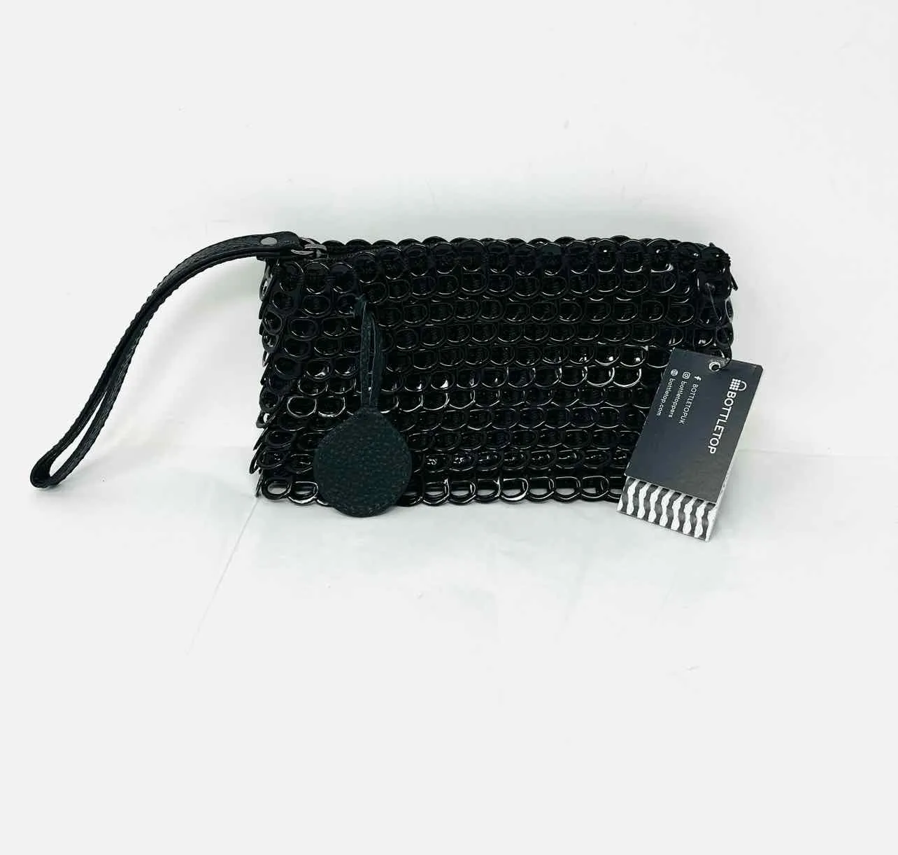 Bottletop Black Metal NEW Accessories Wristlet