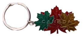 Canada maple leaf key chain