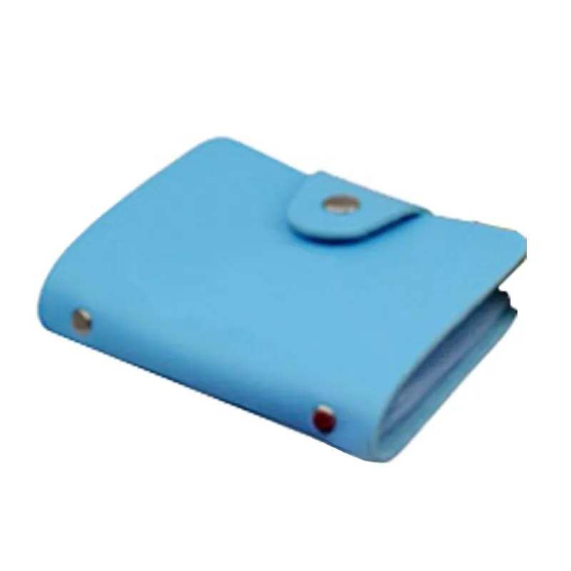 Card Organiser With 12 Card Pockets And Coloured Cover