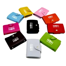 Card Organiser With 12 Card Pockets And Coloured Cover