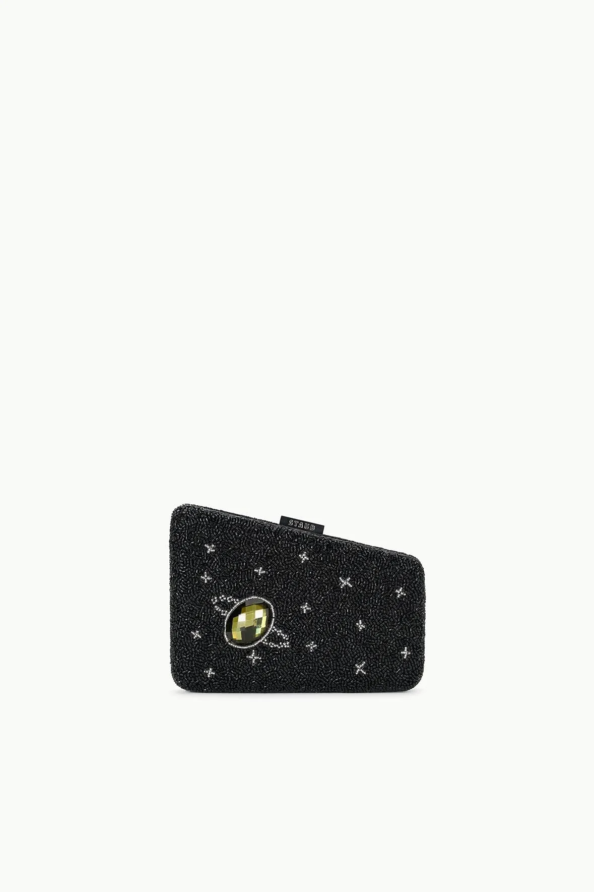 CARMELLA BEADED CLUTCH | BLACK CELESTIAL