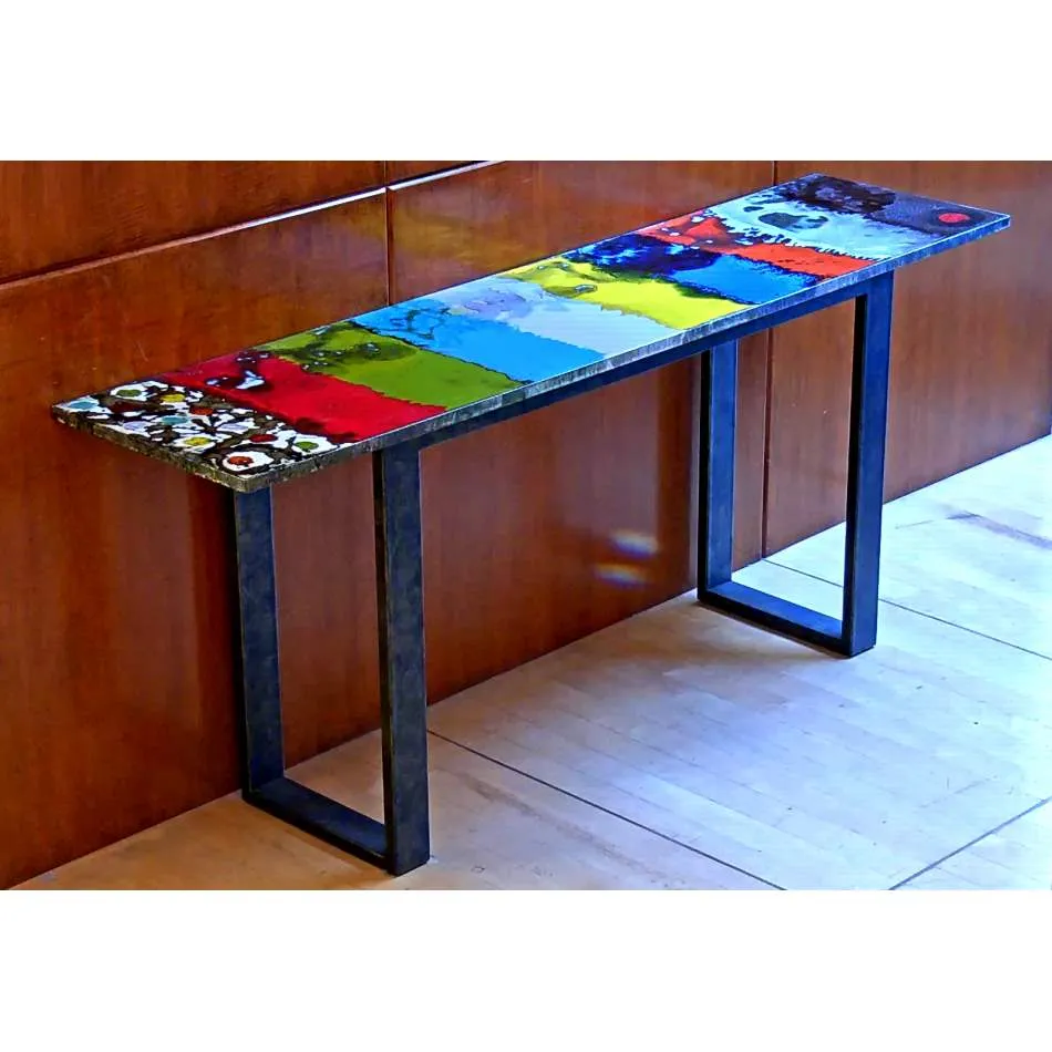 Ceramic Stone Modern Art Console Table Collection