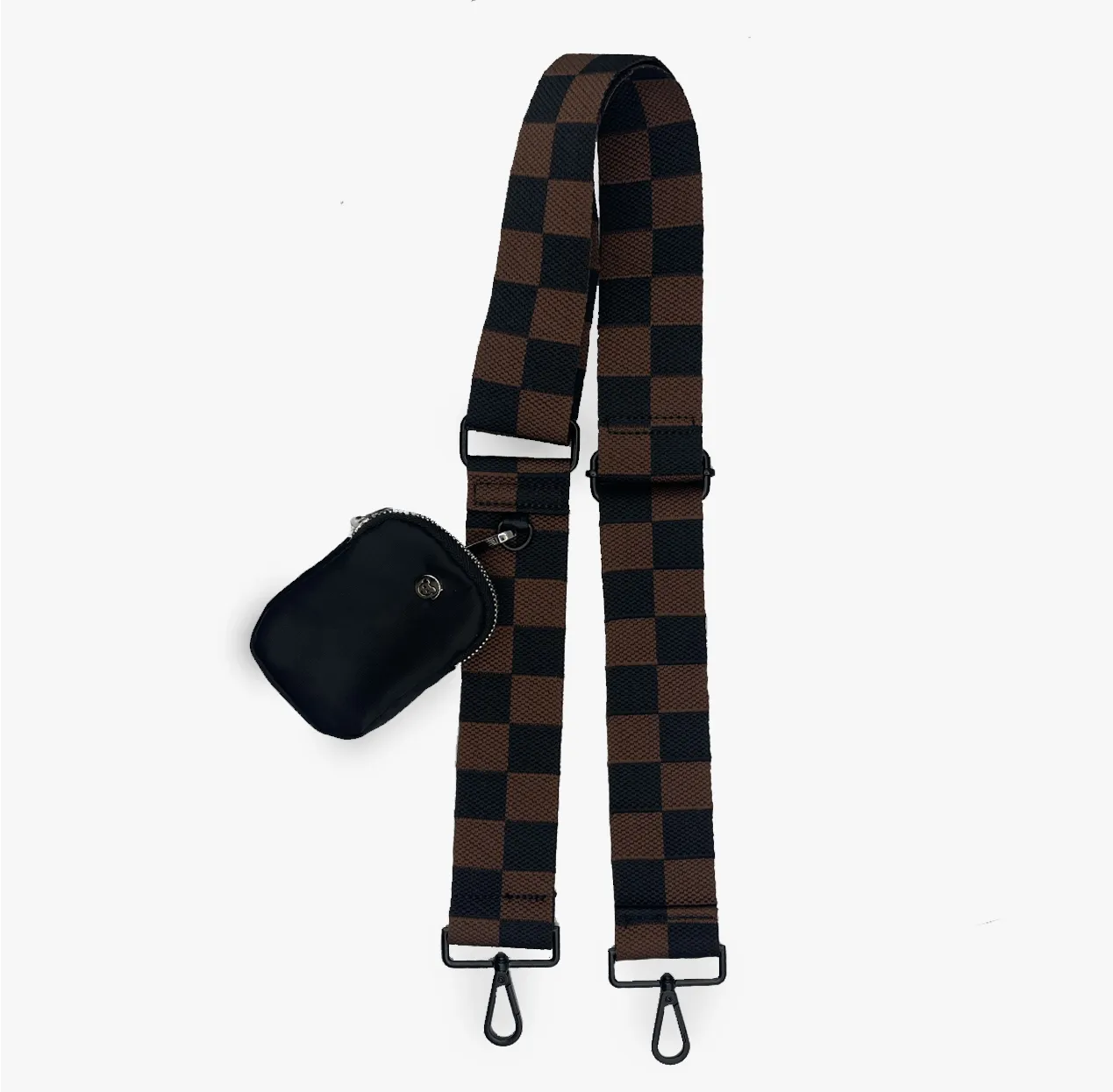 citymini Black and Brown Checkerboard Strap