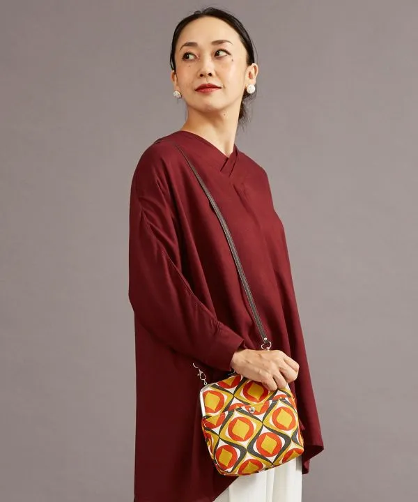 Classy Retro GAMAGUCHI Shoulder Bag