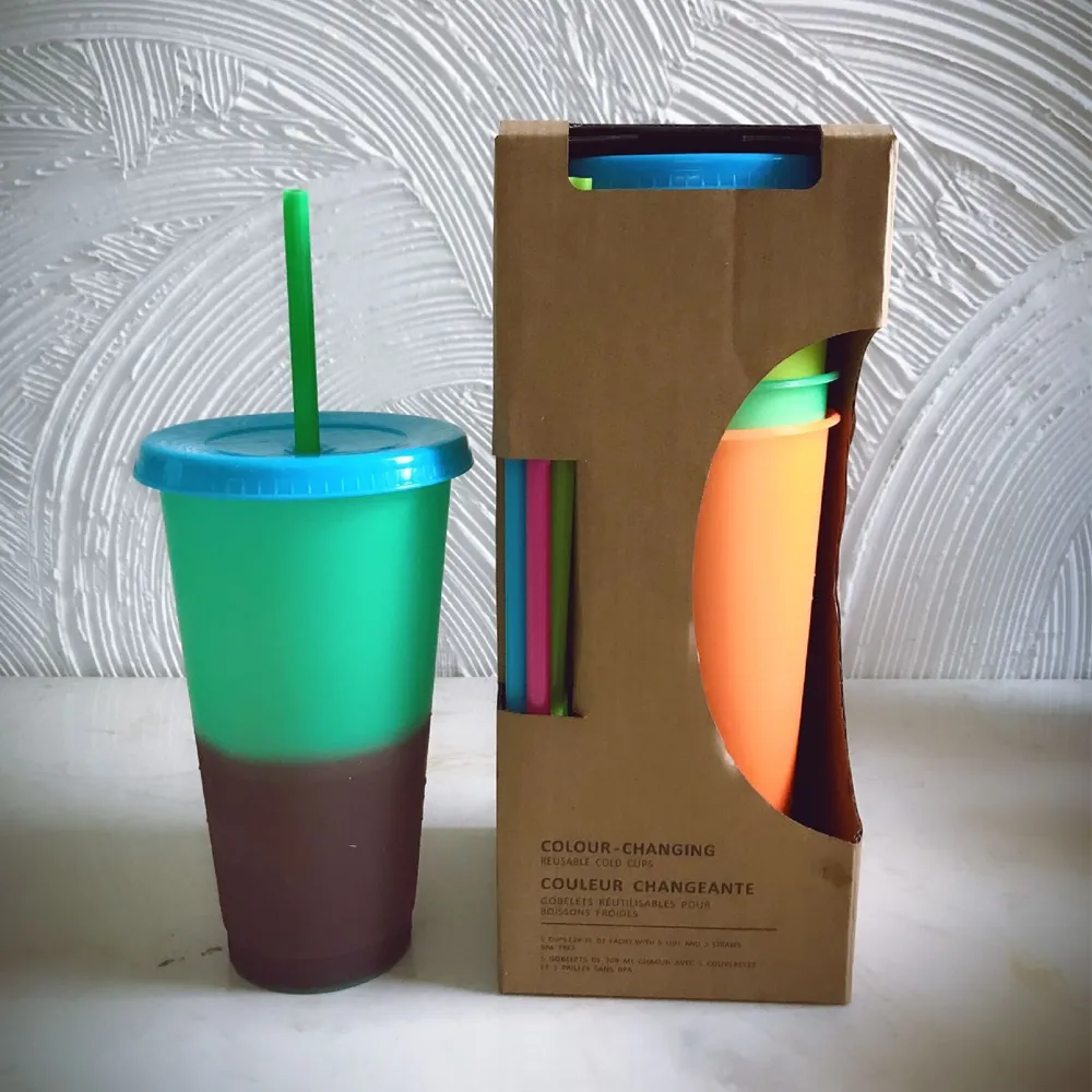 Colour Changing Reusable Tumbler