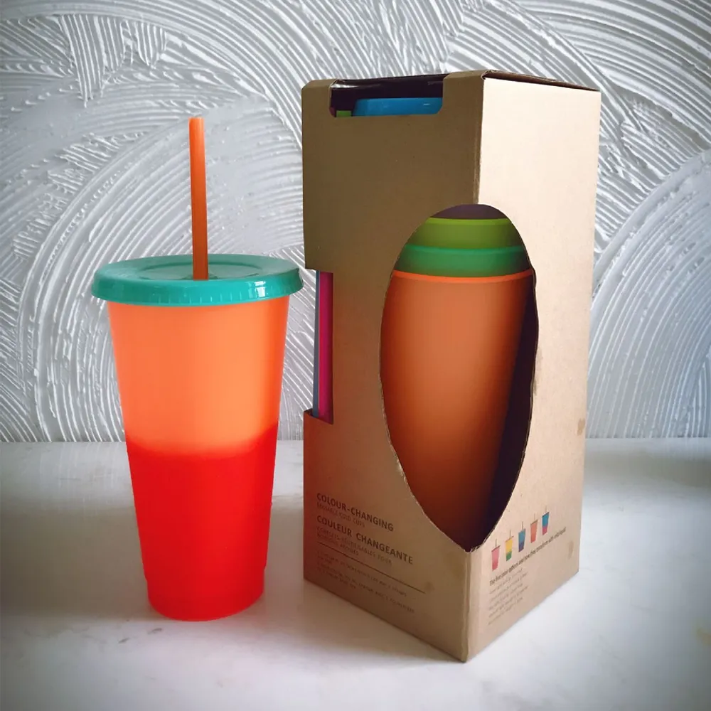 Colour Changing Reusable Tumbler