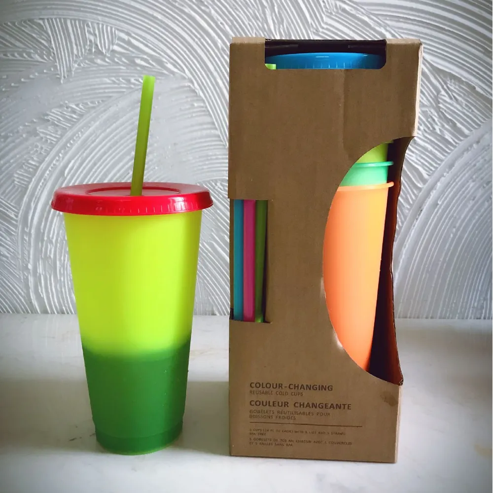 Colour Changing Reusable Tumbler