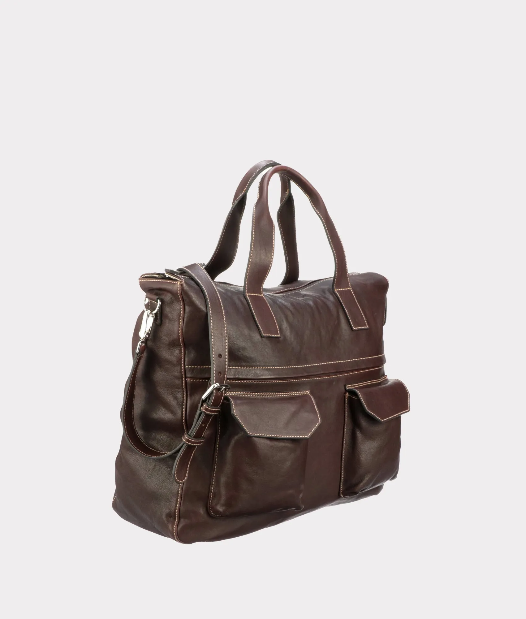 Cosimo Travel Tote :: Espresso