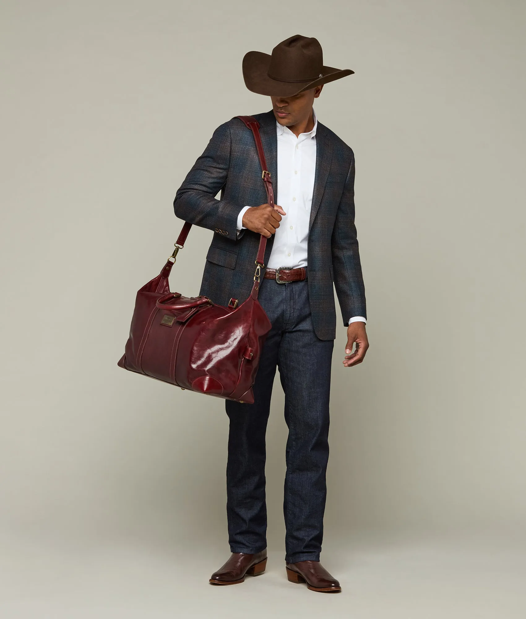 Cosimo Weekender :: Burgundy