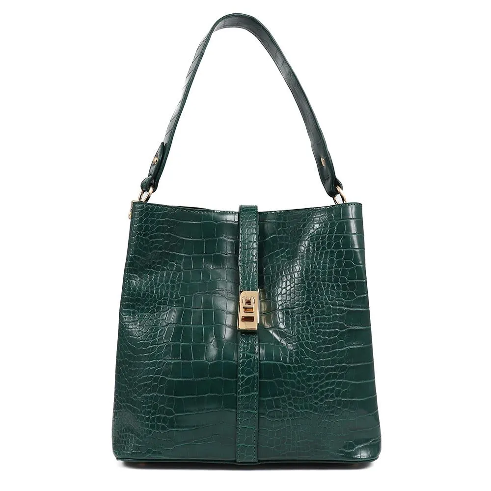 Croc Shoulder Bag - BELRIM38027 / 324 699