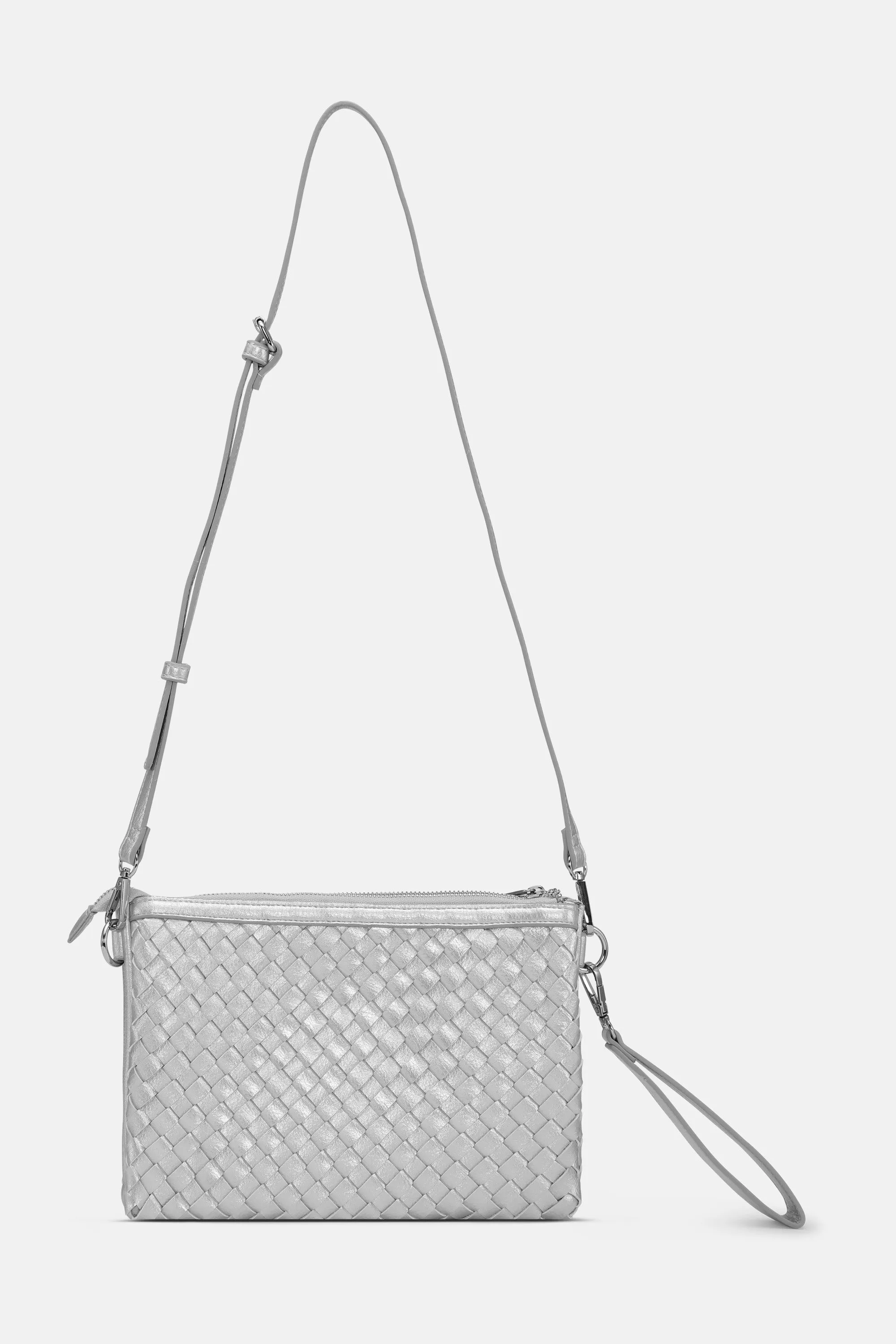 Crossbody Bag - Silver