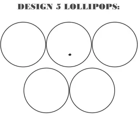 Customize your own 2" flat style edible image lollipop