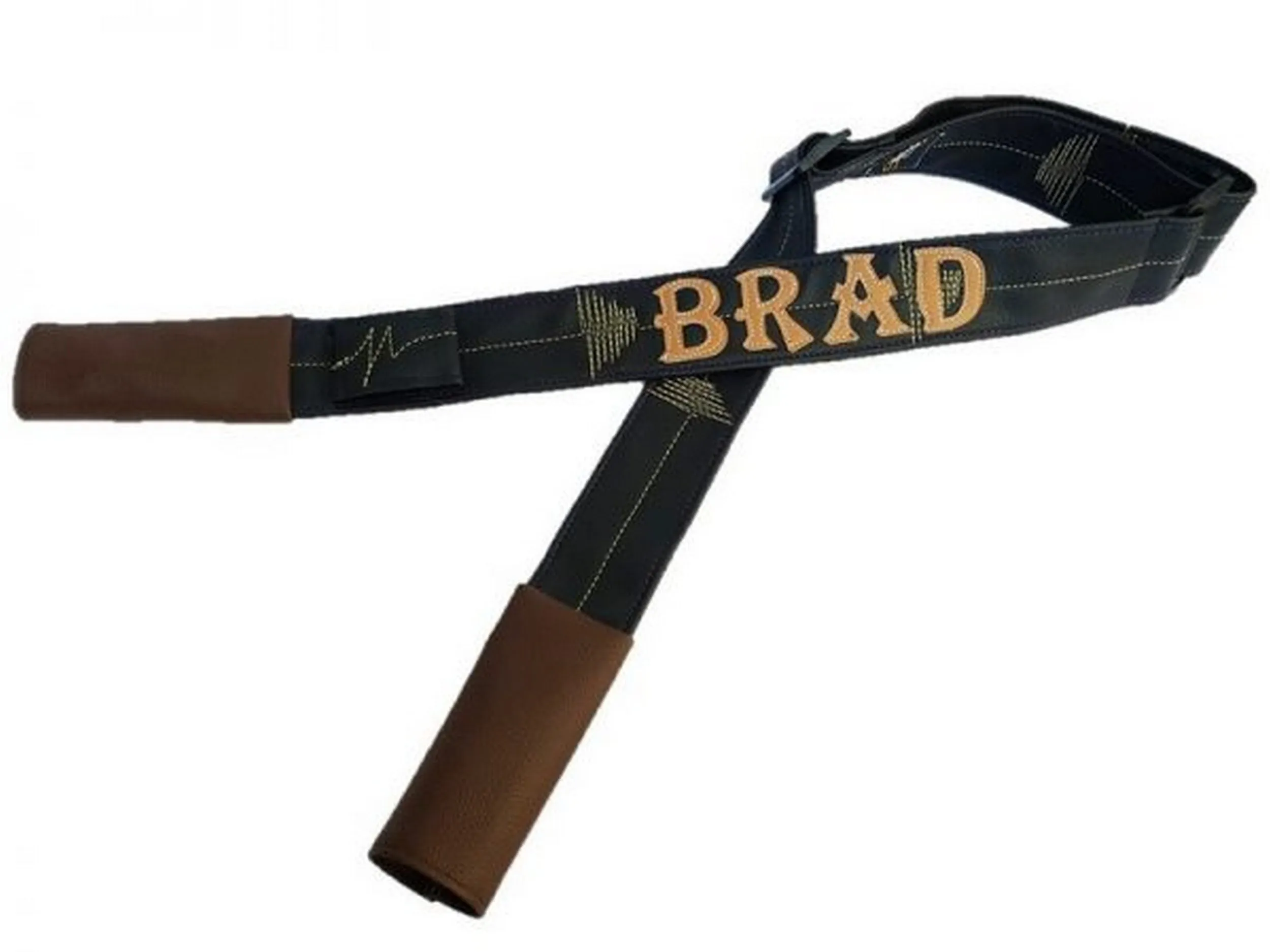 Customized Leatherette Rifle Sling-Brown