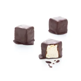 Dark Chocolate Coated Vanilla Marshmallows